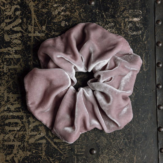 Kate Beaumont Velvet Scrunchie Rose